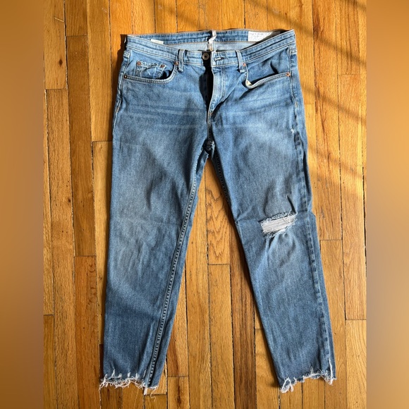 Rag and Bone Dre Low Rise Slim Boyfriend Jean - Picture 3 of 10
